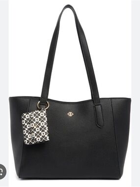 Black Women's Tote Bag - Classic Everyday Handbag
